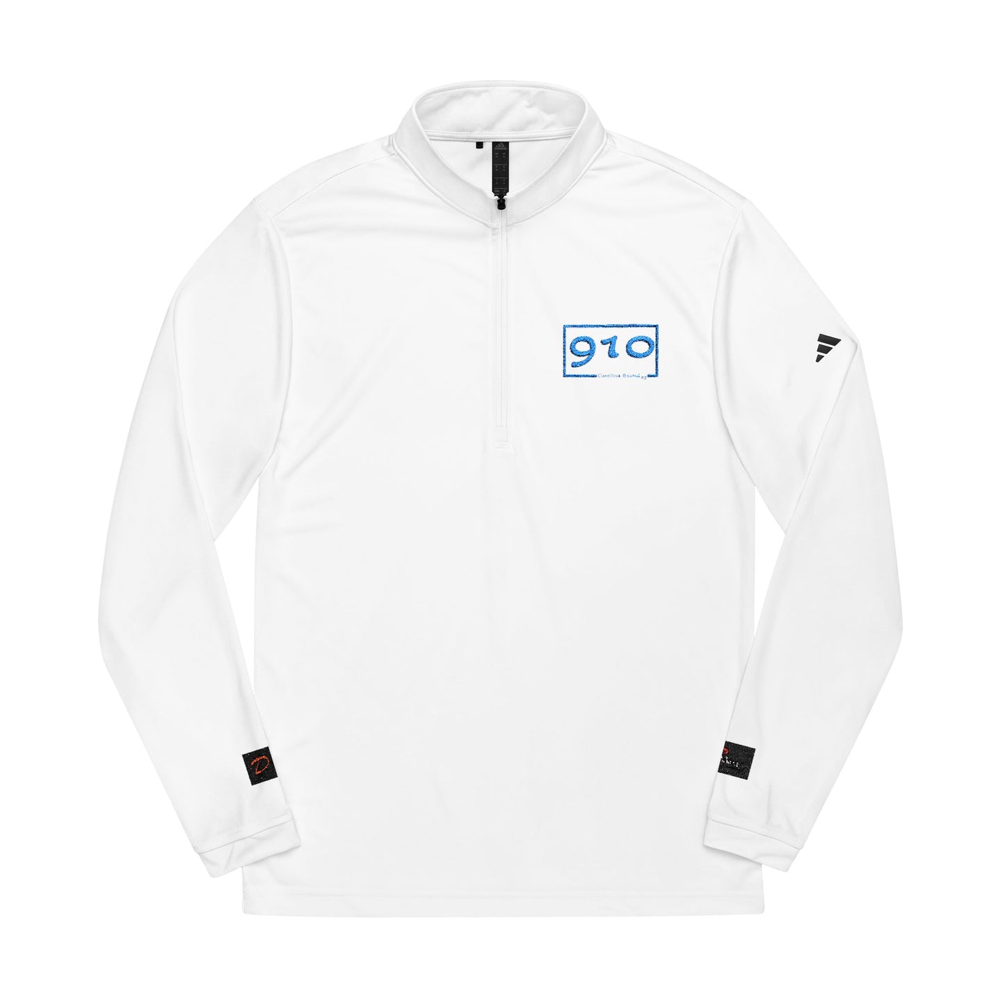 910 Men's adidas® Quarter-Zip Pullover with Custom Embroidery, Athletic Wear, Sports Fashion