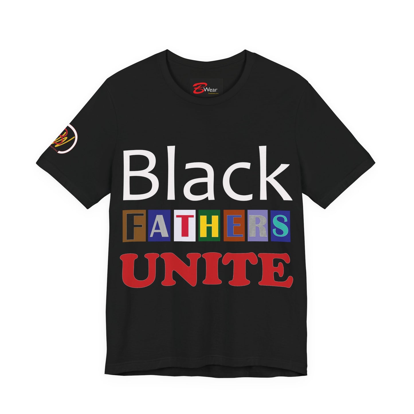 Black Fathers Unite Jersey Short Sleeve Tee
