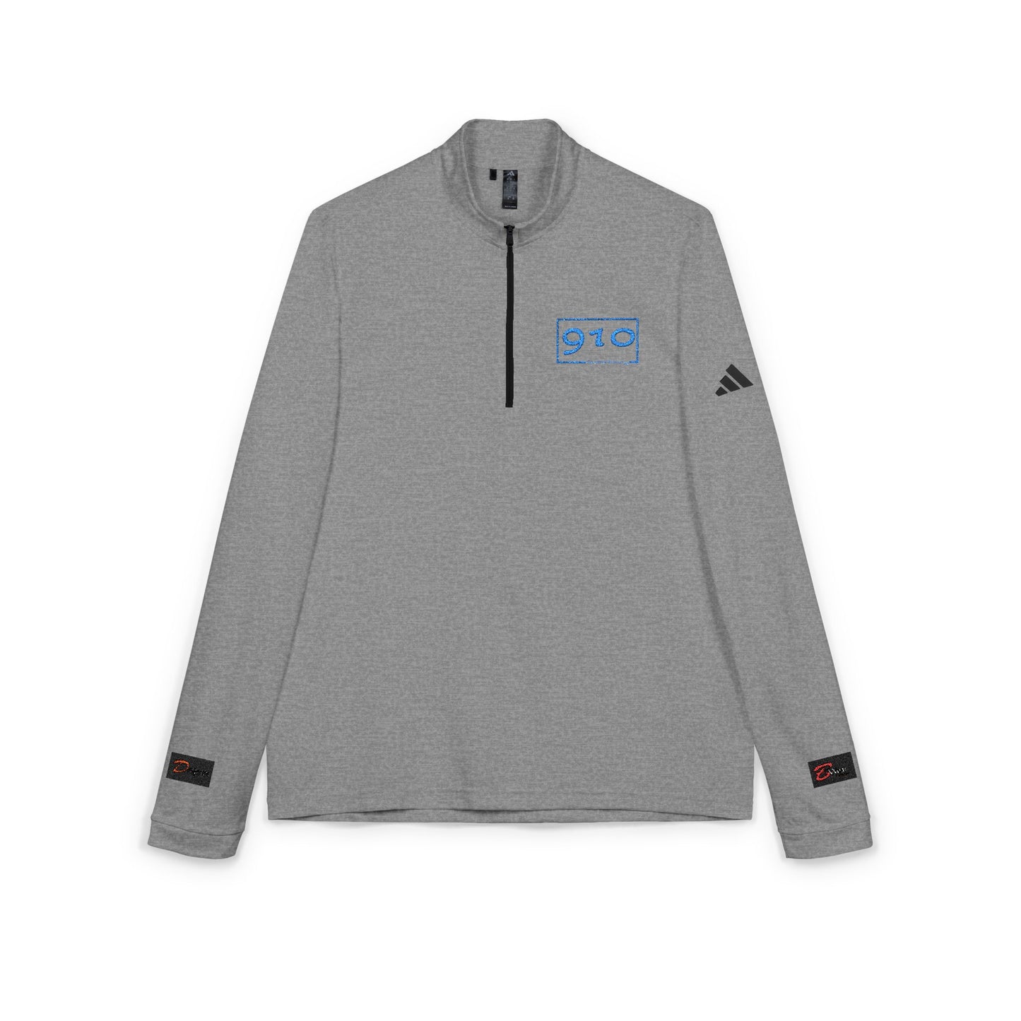 910 Men's adidas® Quarter-Zip Pullover with Custom Embroidery, Athletic Wear, Sports Fashion