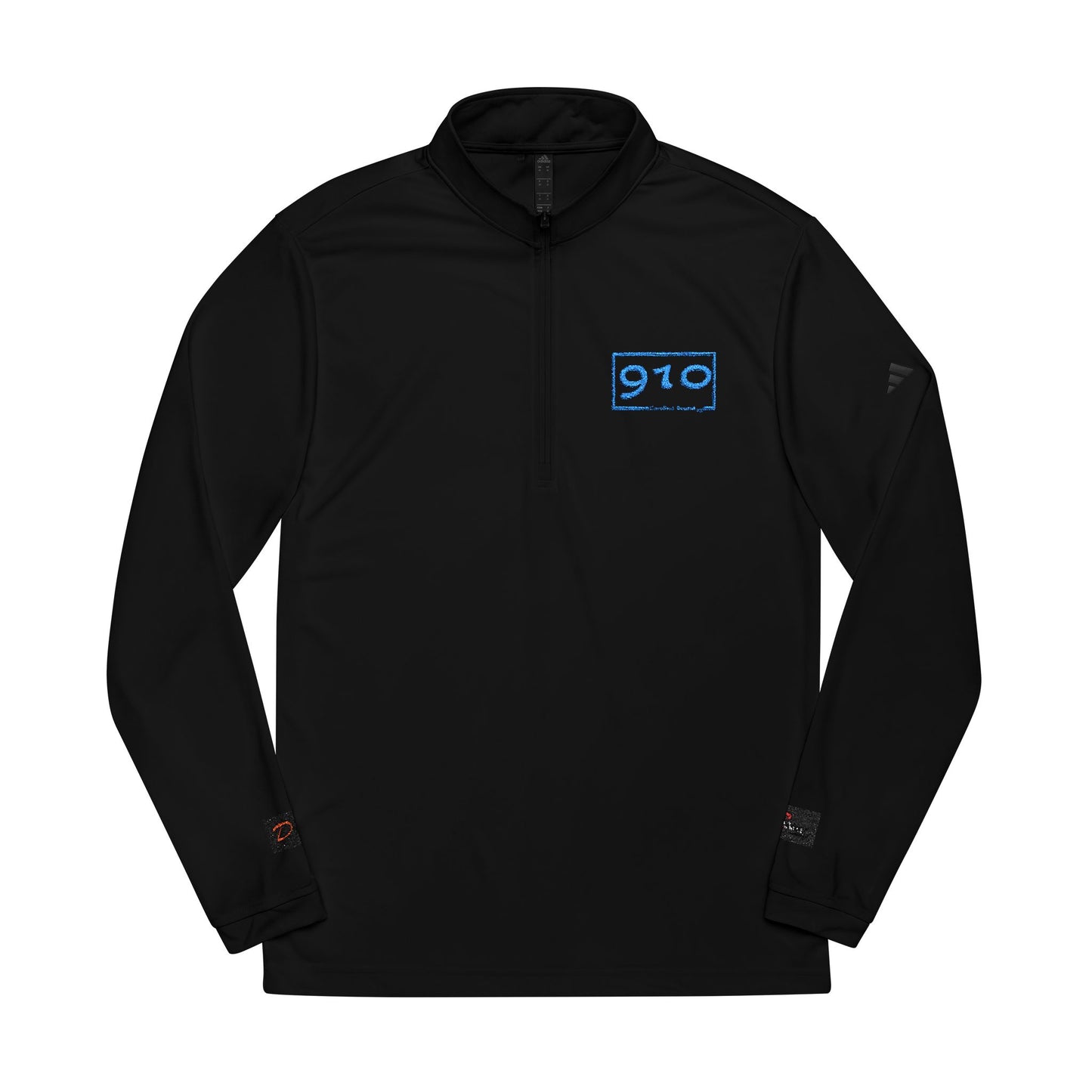910 Men's adidas® Quarter-Zip Pullover with Custom Embroidery, Athletic Wear, Sports Fashion