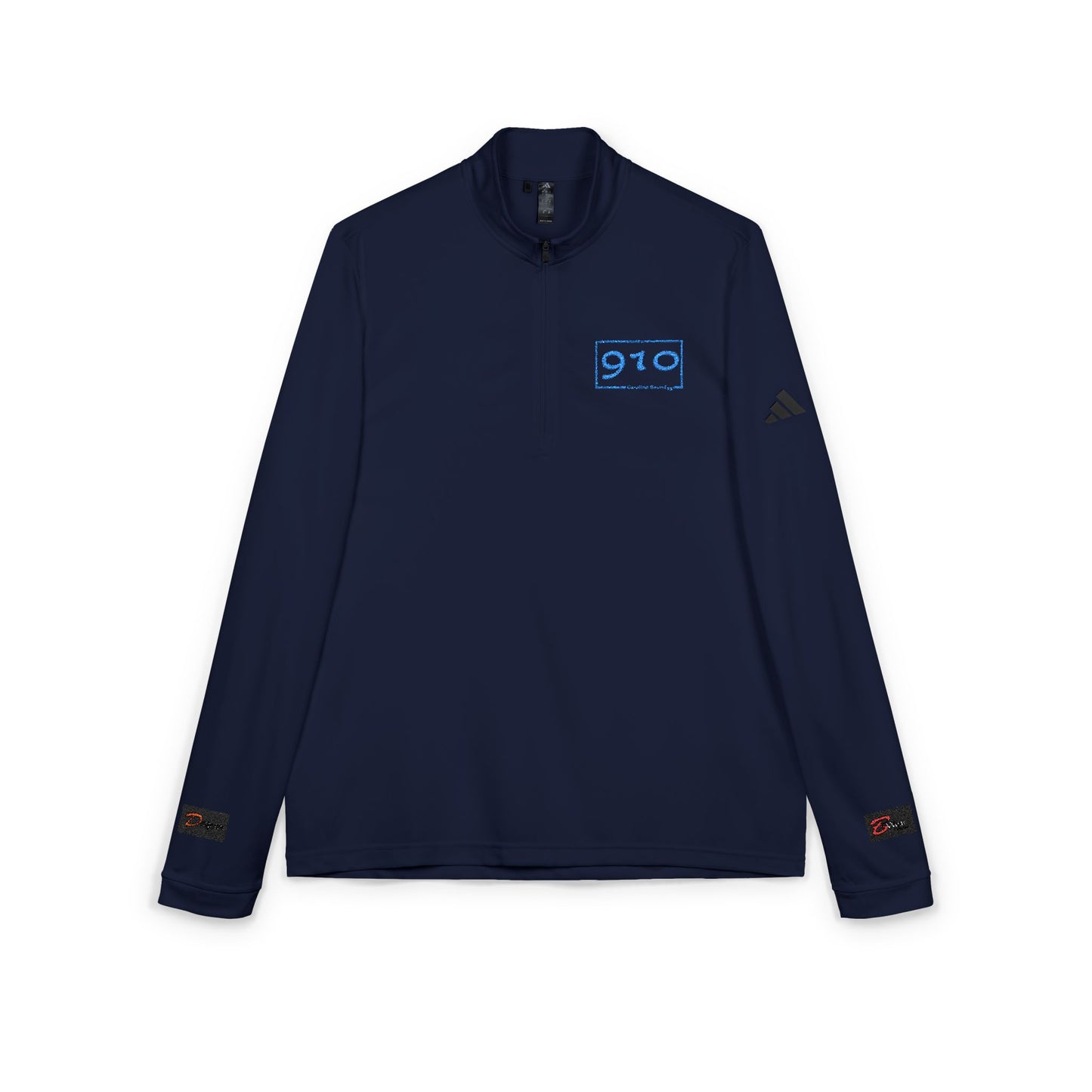 910 Men's adidas® Quarter-Zip Pullover with Custom Embroidery, Athletic Wear, Sports Fashion