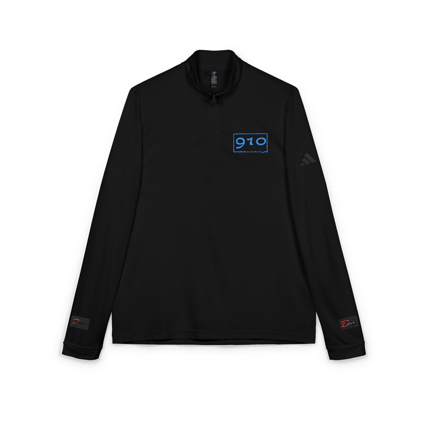 910 Men's adidas® Quarter-Zip Pullover with Custom Embroidery, Athletic Wear, Sports Fashion