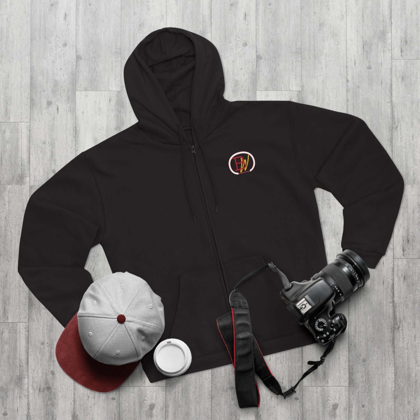 Bache Logo Hooded Zip Sweatshirt