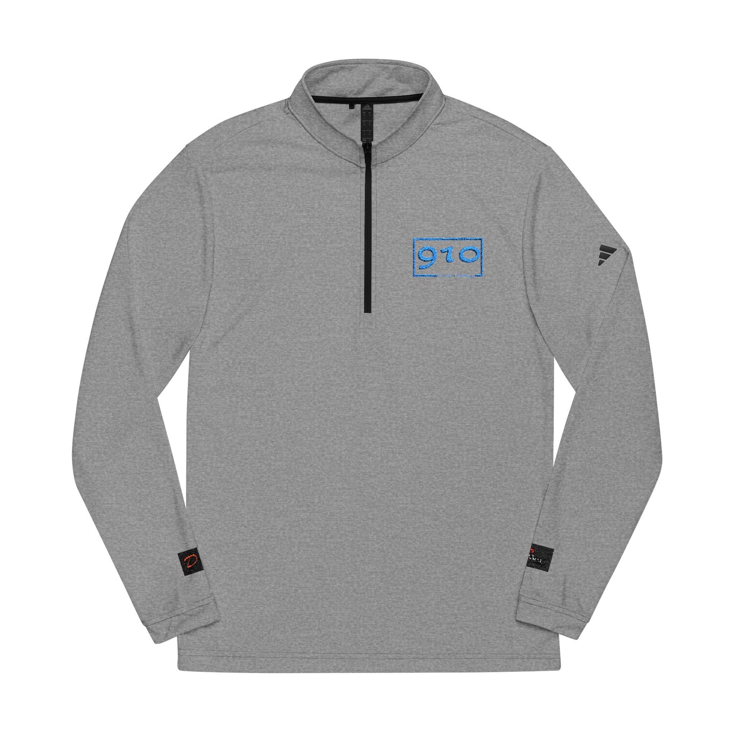910 Men's adidas® Quarter-Zip Pullover with Custom Embroidery, Athletic Wear, Sports Fashion