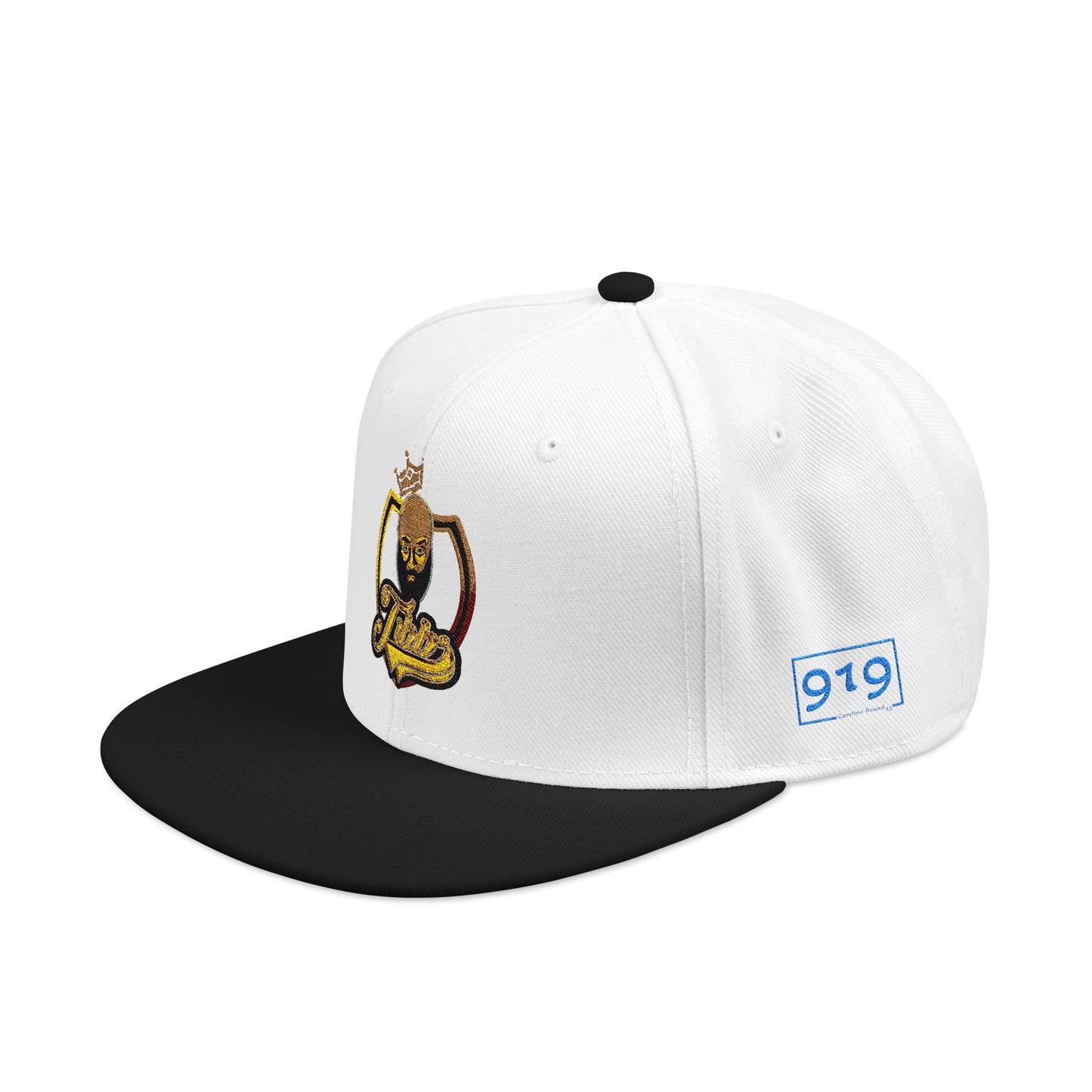 Mr Tibbs Snapback Cap with Embroidery Design