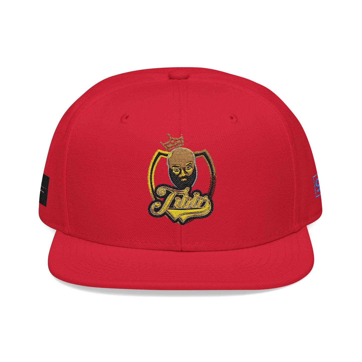 Mr Tibbs Snapback Cap with Embroidery Design