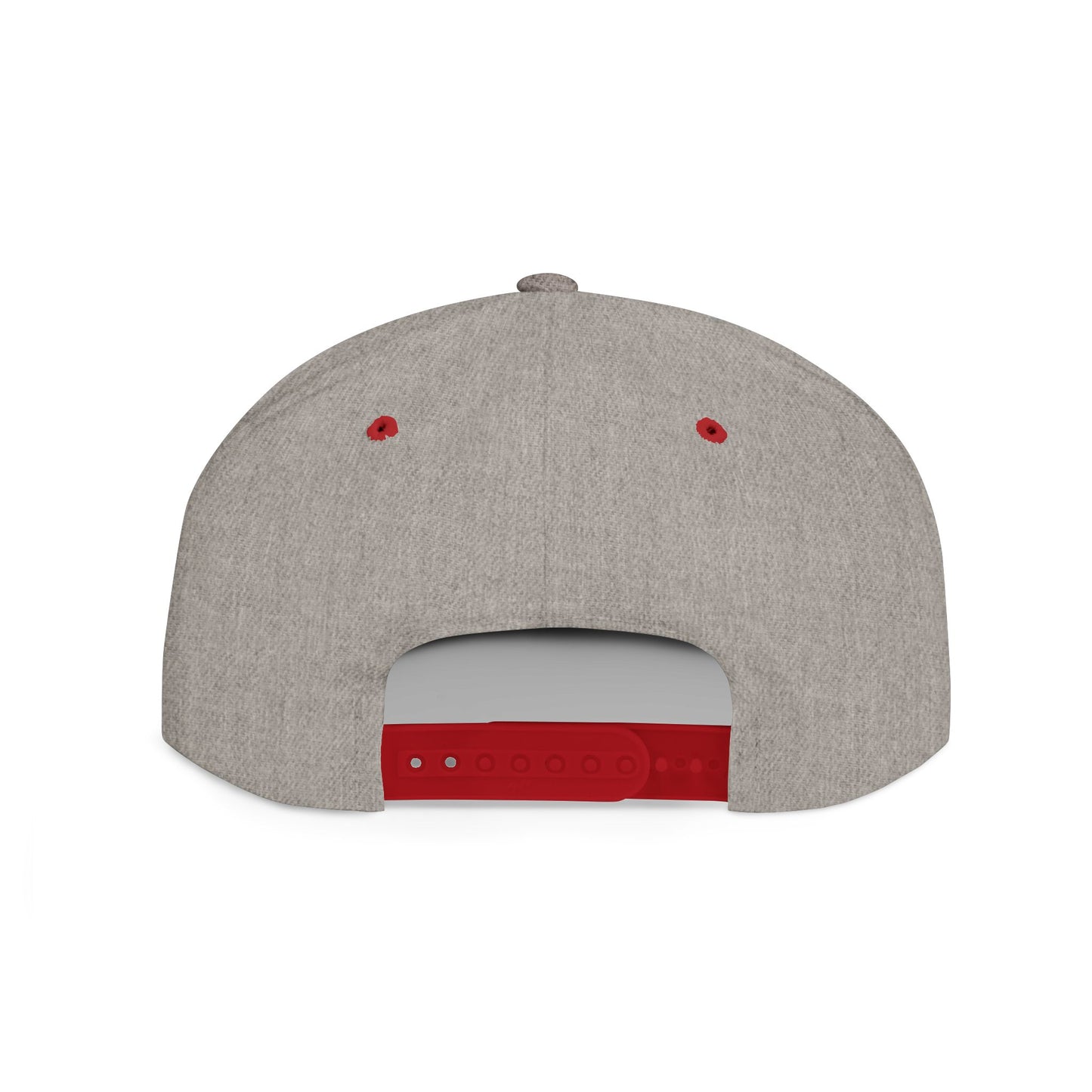 B Wear Flat Bill Snapback Hat with Bold 'B' Emblem