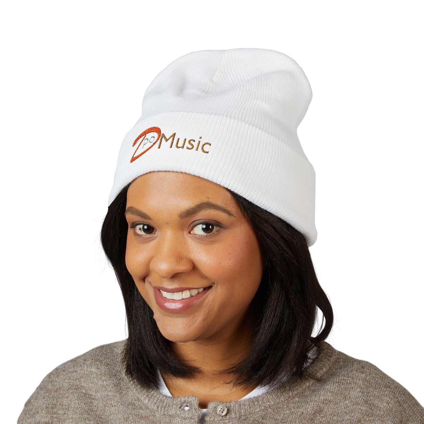Custom Embroidered Cuffed Beanie