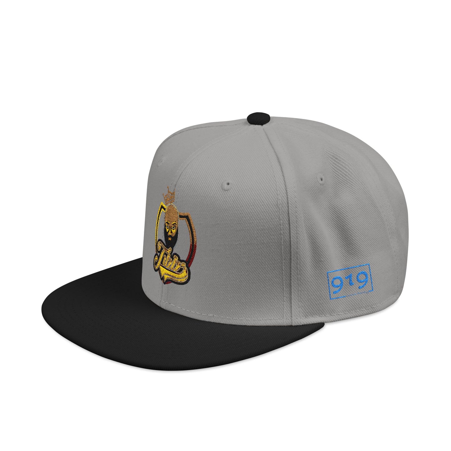 Mr Tibbs Snapback Cap with Embroidery Design