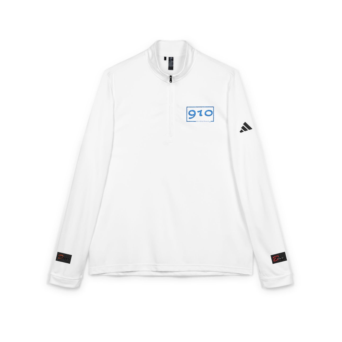 910 Men's adidas® Quarter-Zip Pullover with Custom Embroidery, Athletic Wear, Sports Fashion
