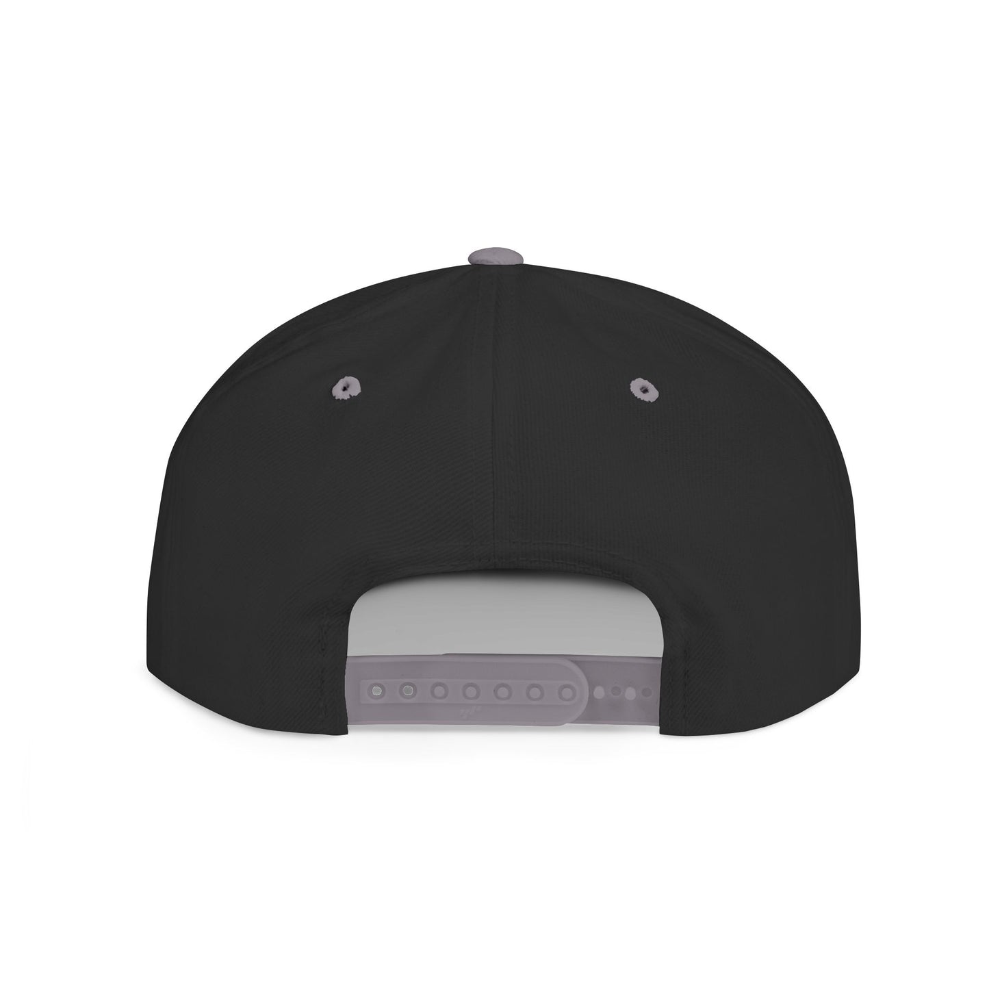 B Wear Flat Bill Snapback Hat with Bold 'B' Emblem