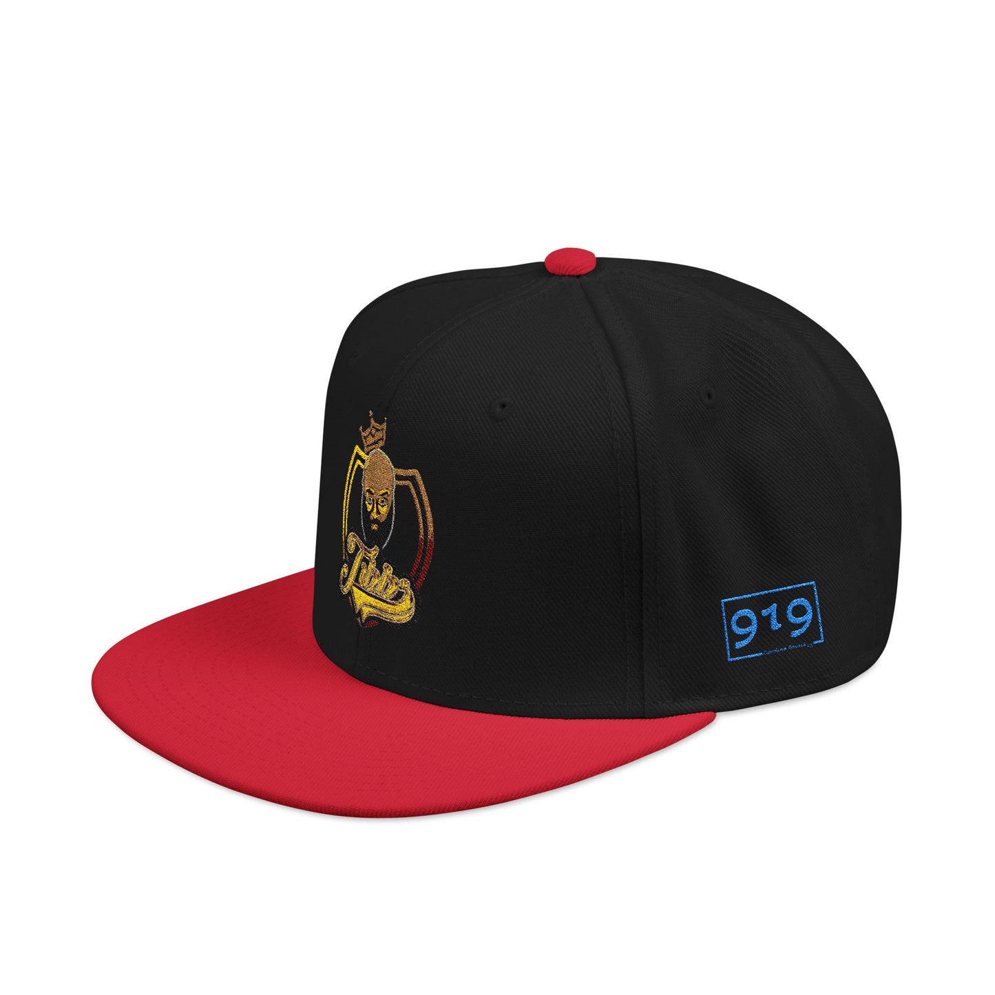 Mr Tibbs Snapback Cap with Embroidery Design