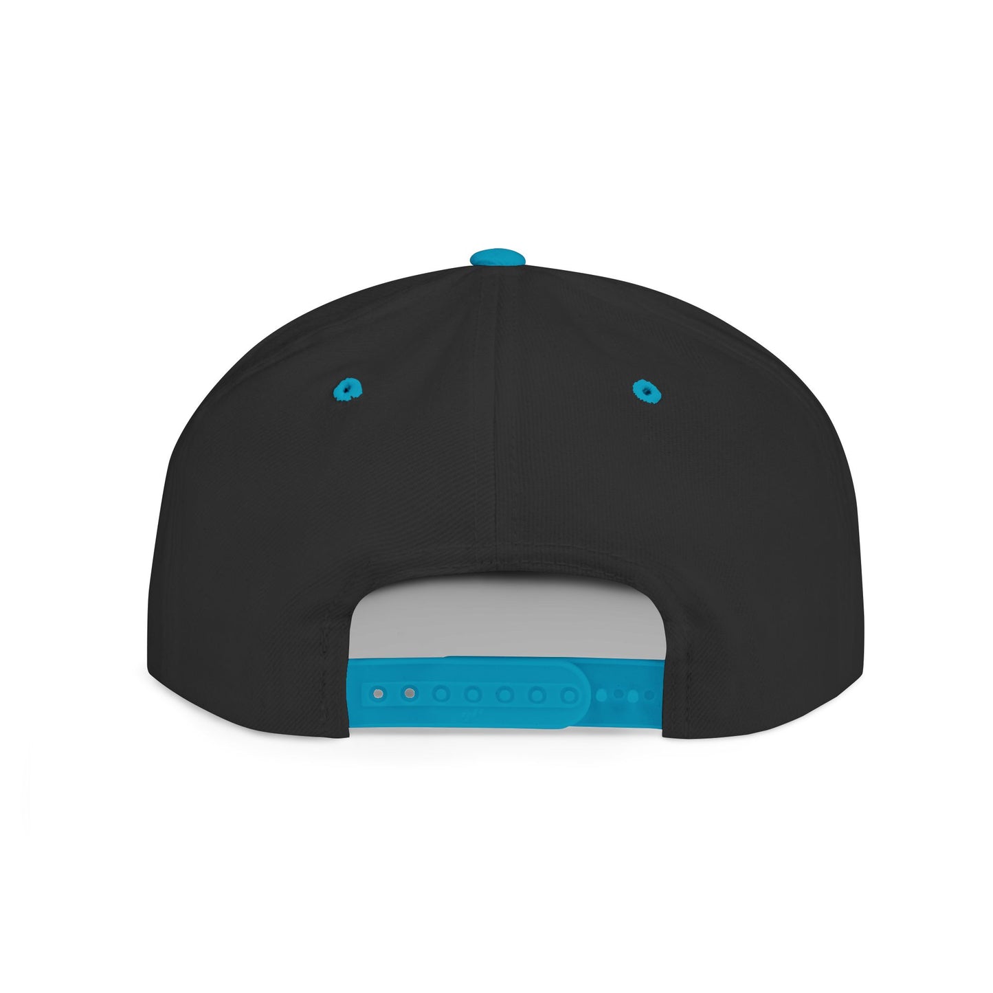 B Wear Flat Bill Snapback Hat with Bold 'B' Emblem