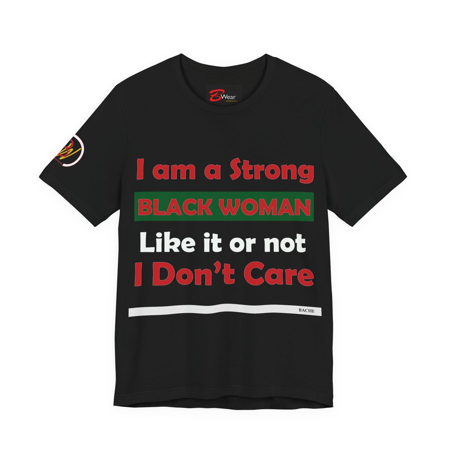 I am a Strong Black Woman Jersey Short Sleeve Tee