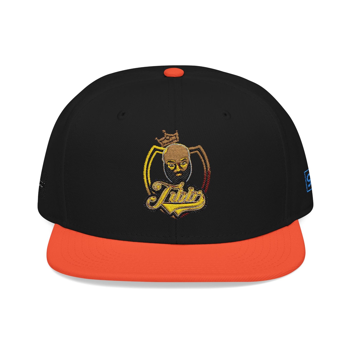 Mr Tibbs Snapback Cap with Embroidery Design