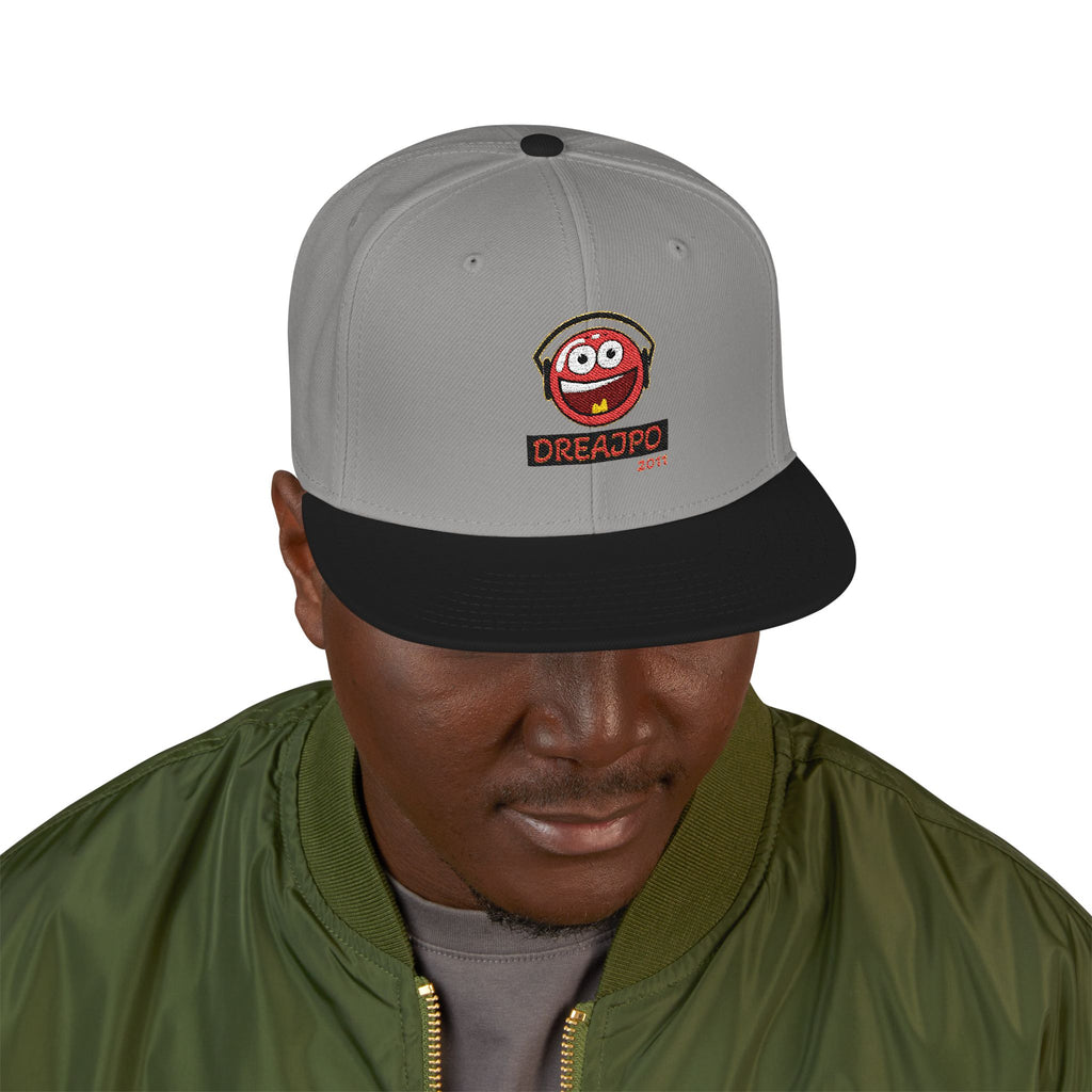 DreajPo Snapback Hat with fun logo