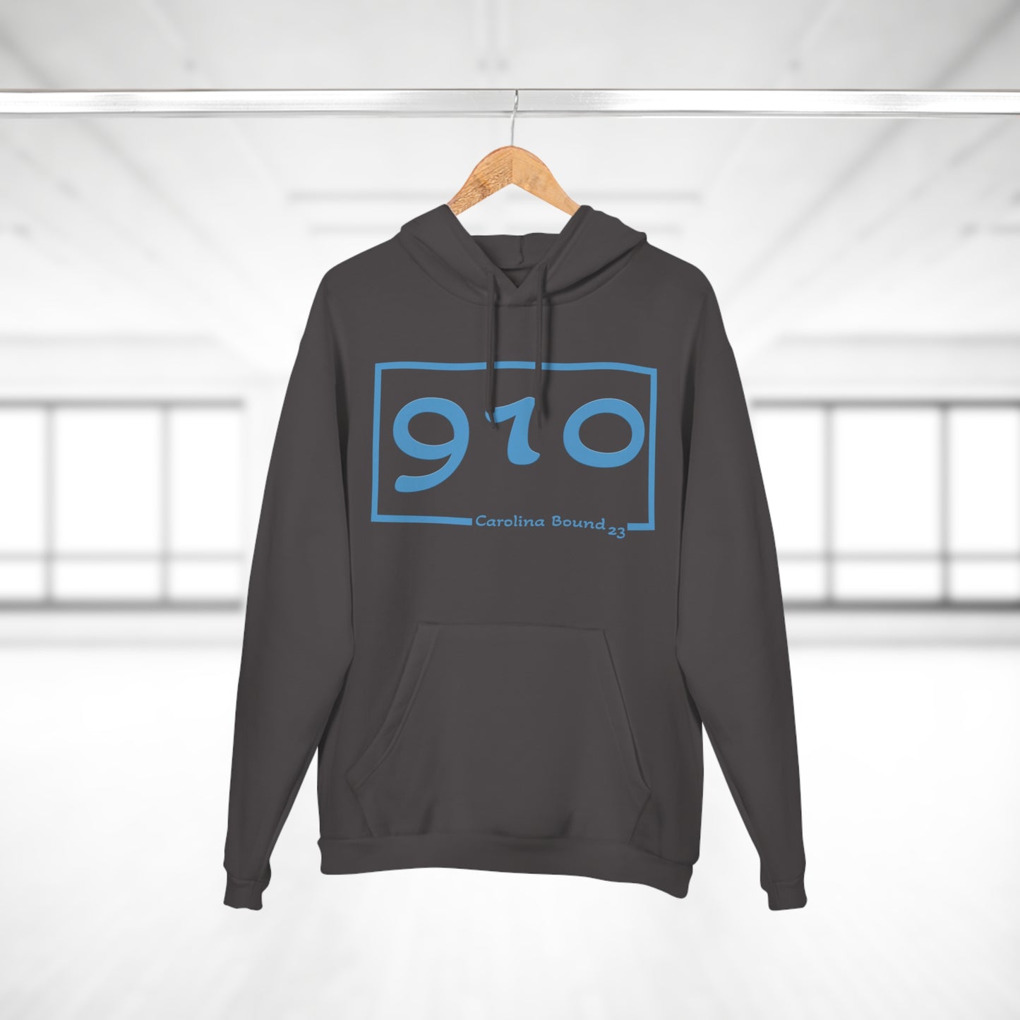 910 Coastal Vibes Hoodie | Carolina Beachwear, Relaxed Fit Sweatshirt, Casual Wear, Summer Style