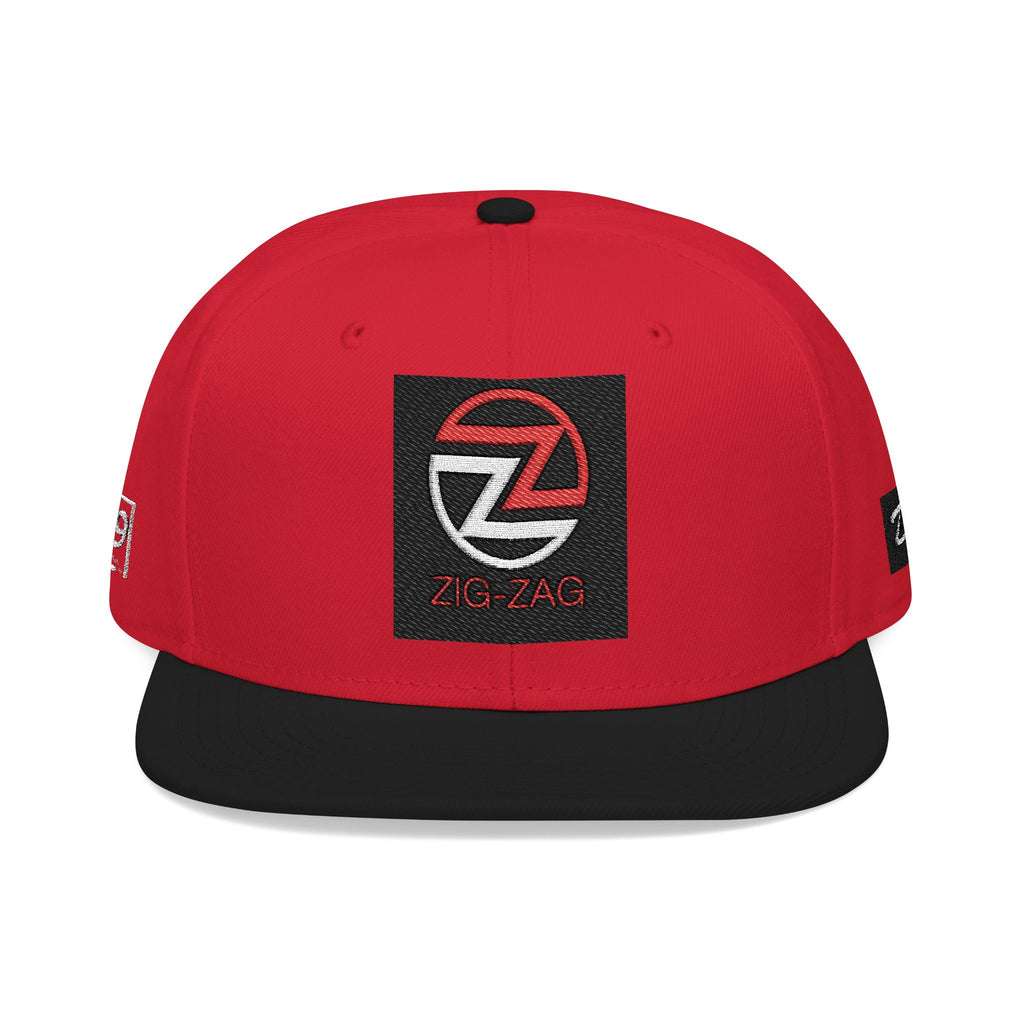 Zig Zag Snapback Hat