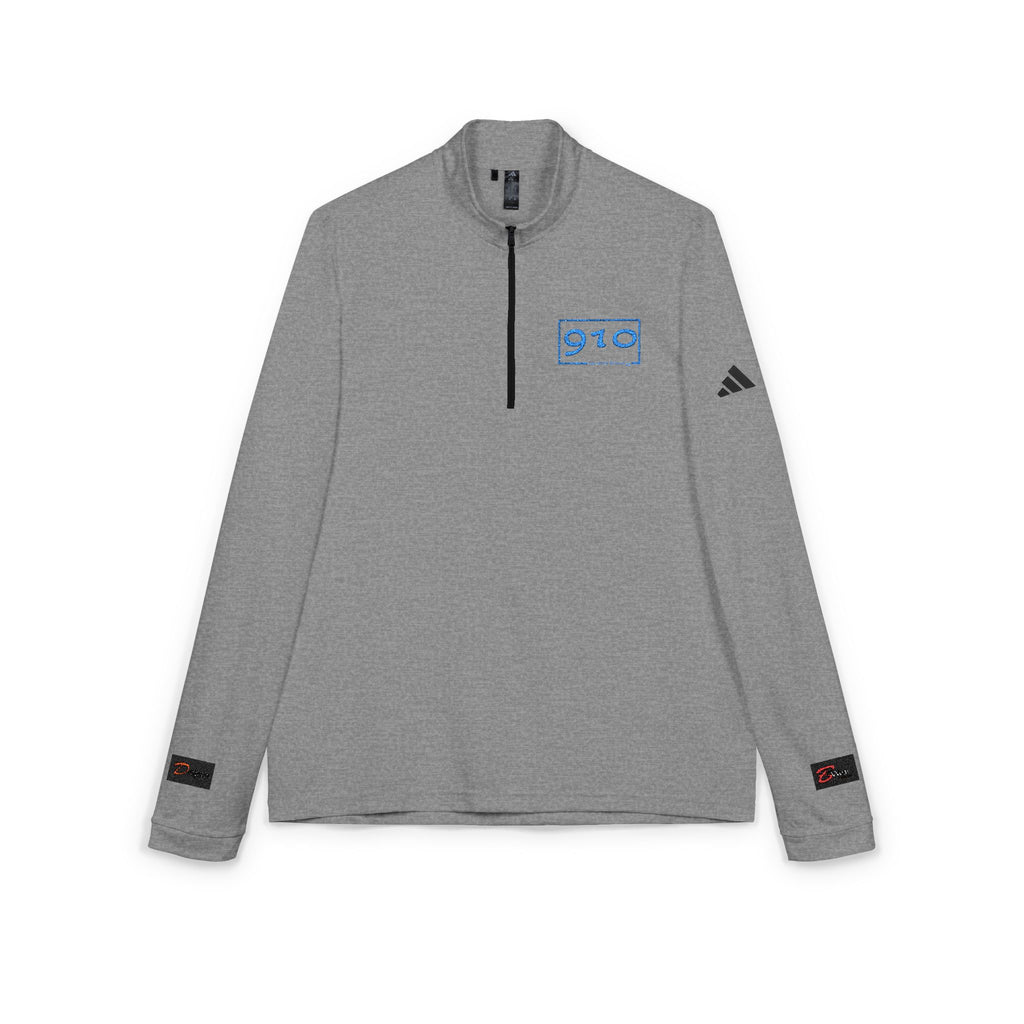 910 Men's adidas® Quarter-Zip Pullover with Custom Embroidery, Athletic Wear, Sports Fashion