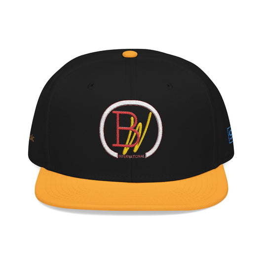 B Wear Snapback Hat with Embroidery