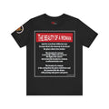 The Beauty of a Woman Jersey Short Sleeve Tee