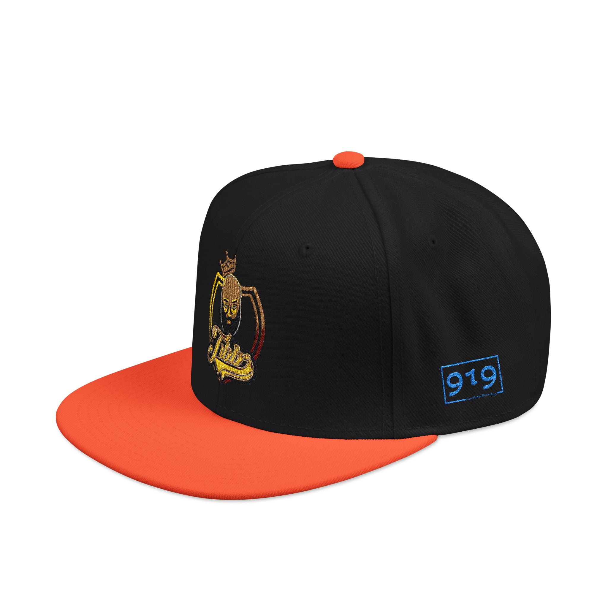 Mr Tibbs Snapback Cap with Embroidery Design
