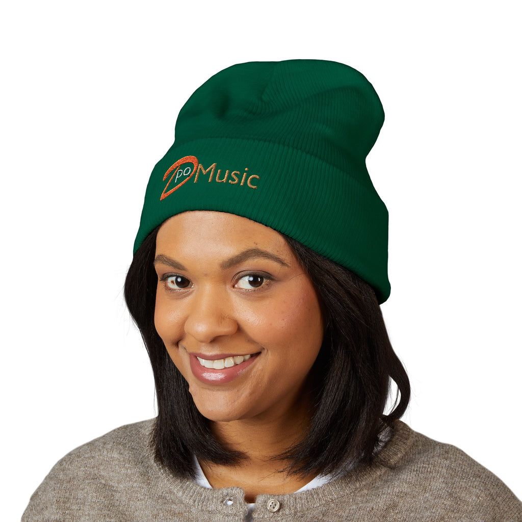 Custom Embroidered Cuffed Beanie