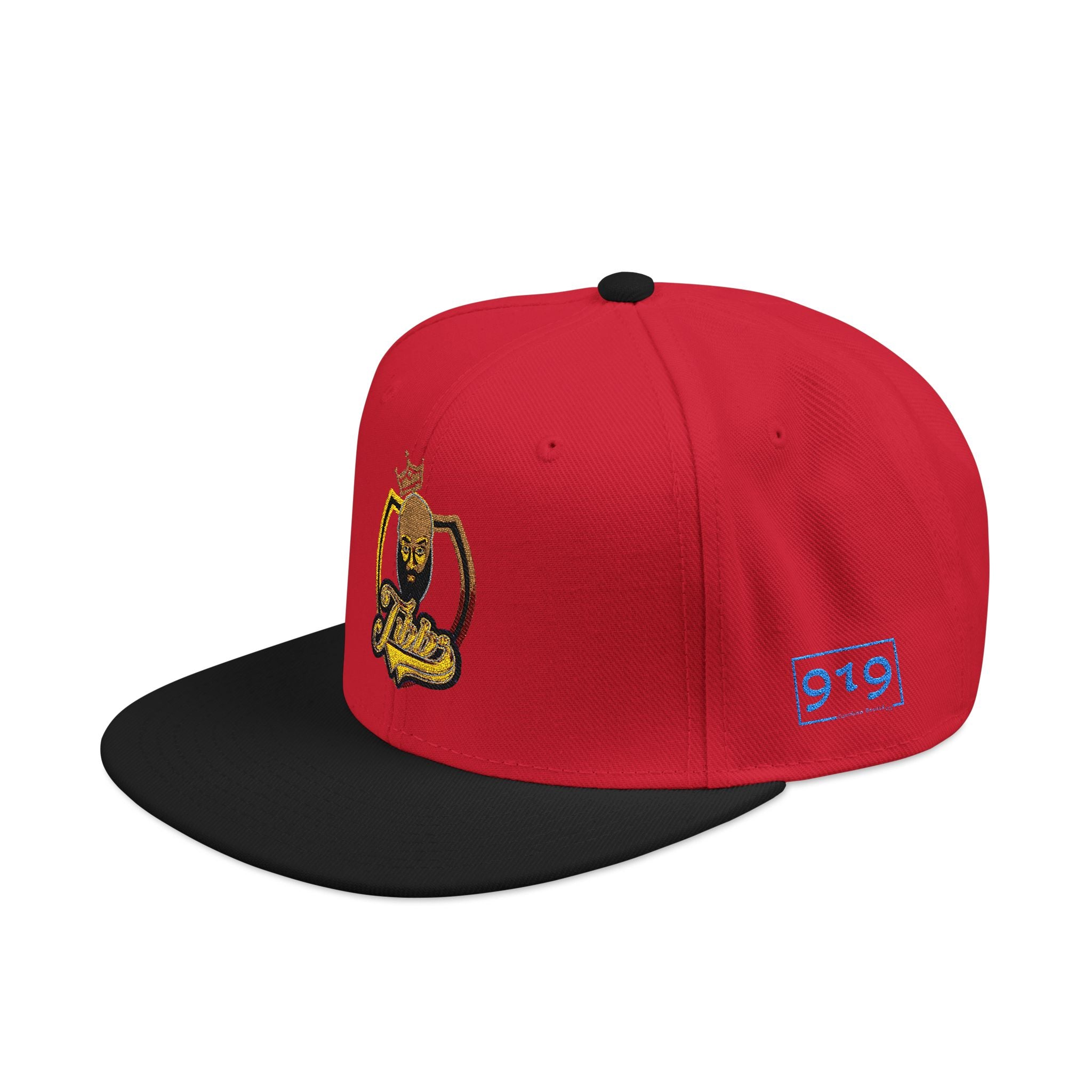 Mr Tibbs Snapback Cap with Embroidery Design