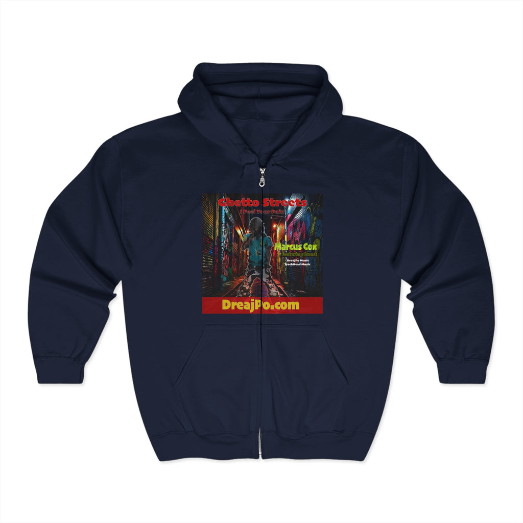 DreaPo Music Full Zip Hooded Sweatshirt