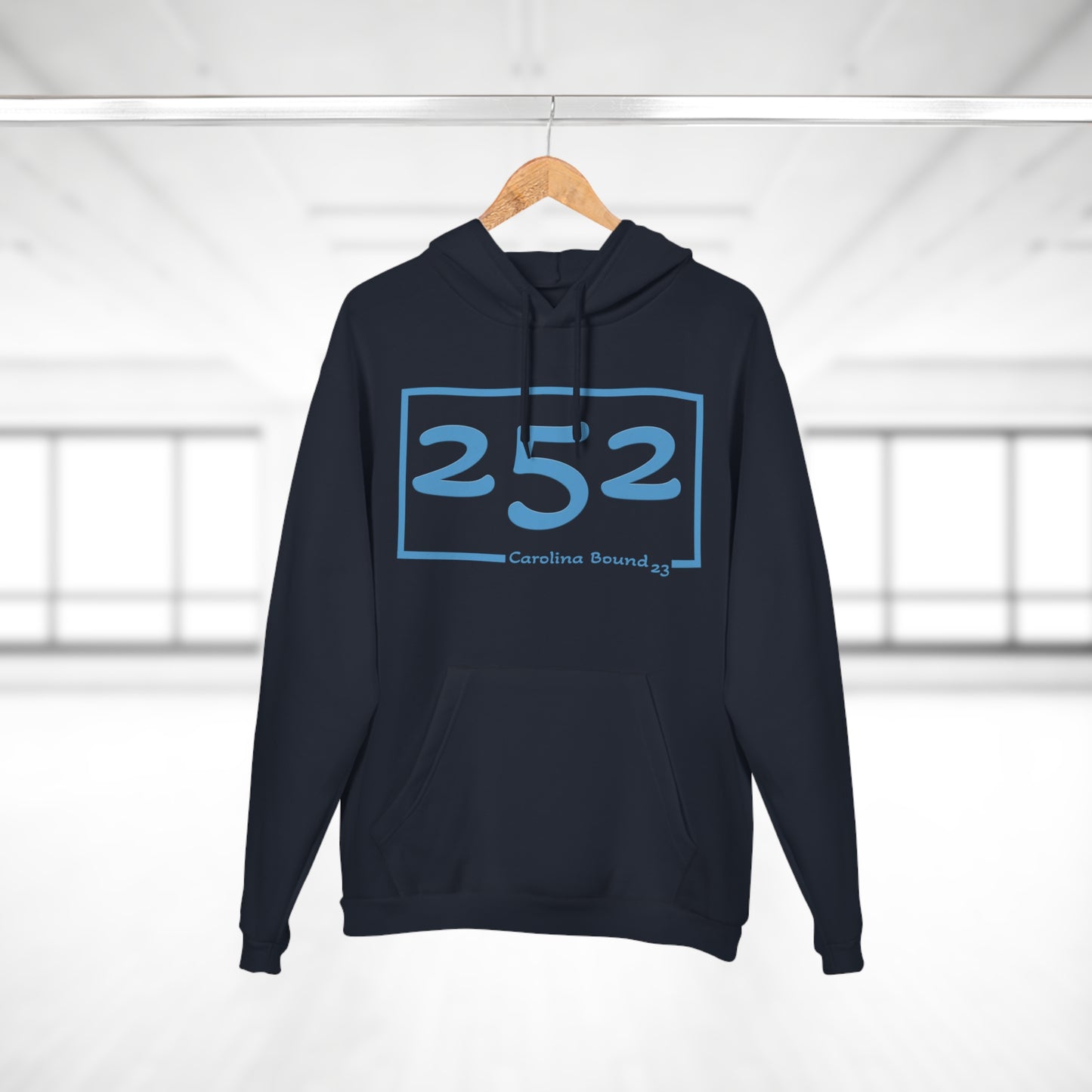 252 Coastal Vibes Unisex Pullover Hoodie - Casual Wear, Outdoor Hoodie, Summer Style