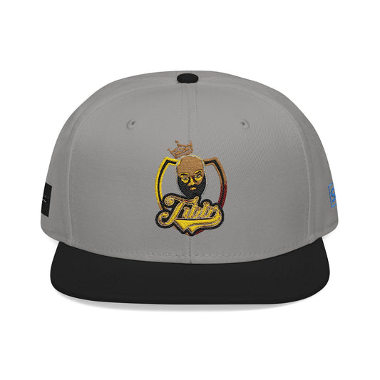 Mr Tibbs Snapback Cap with Embroidery Design