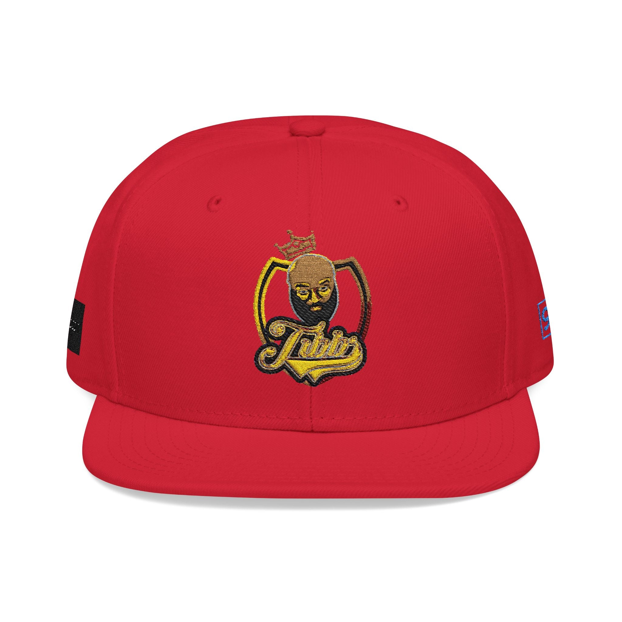 Mr Tibbs Snapback Cap with Embroidery Design