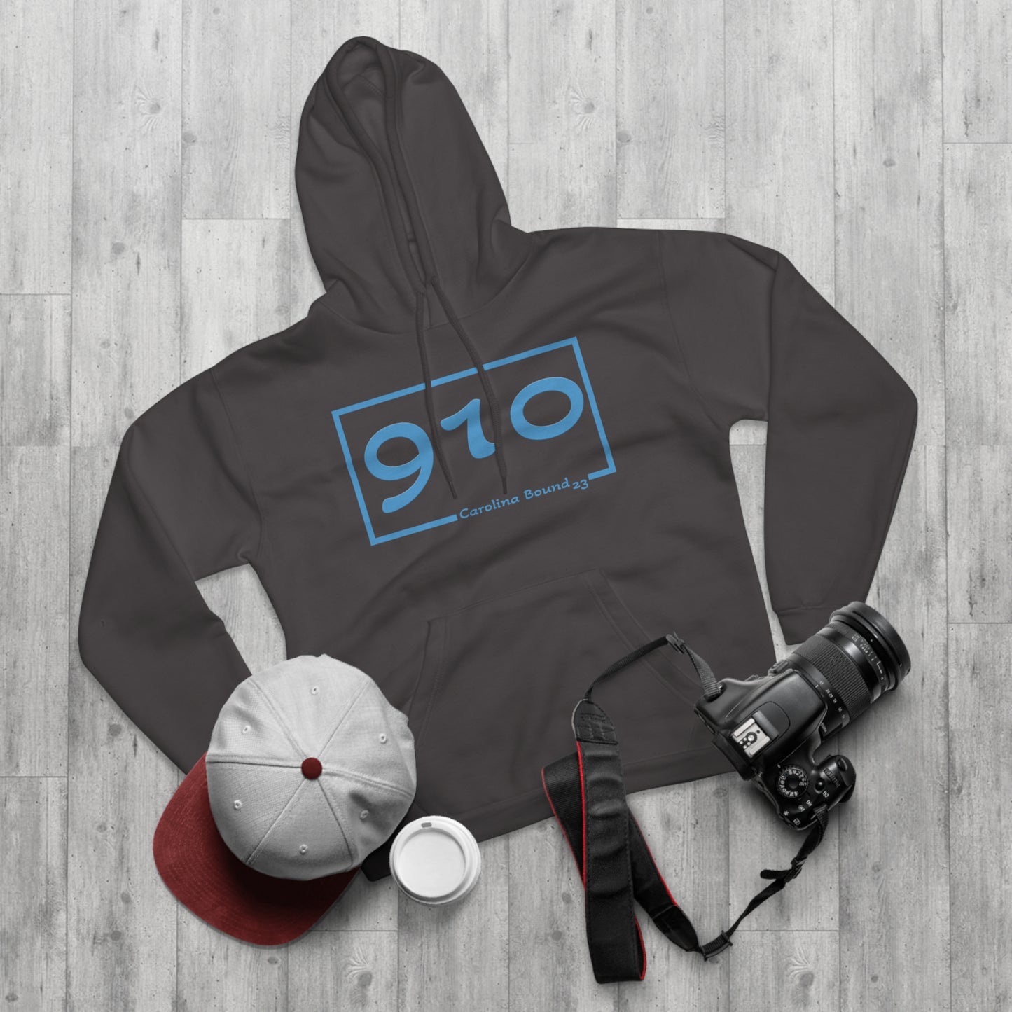 910 Coastal Vibes Hoodie | Carolina Beachwear, Relaxed Fit Sweatshirt, Casual Wear, Summer Style