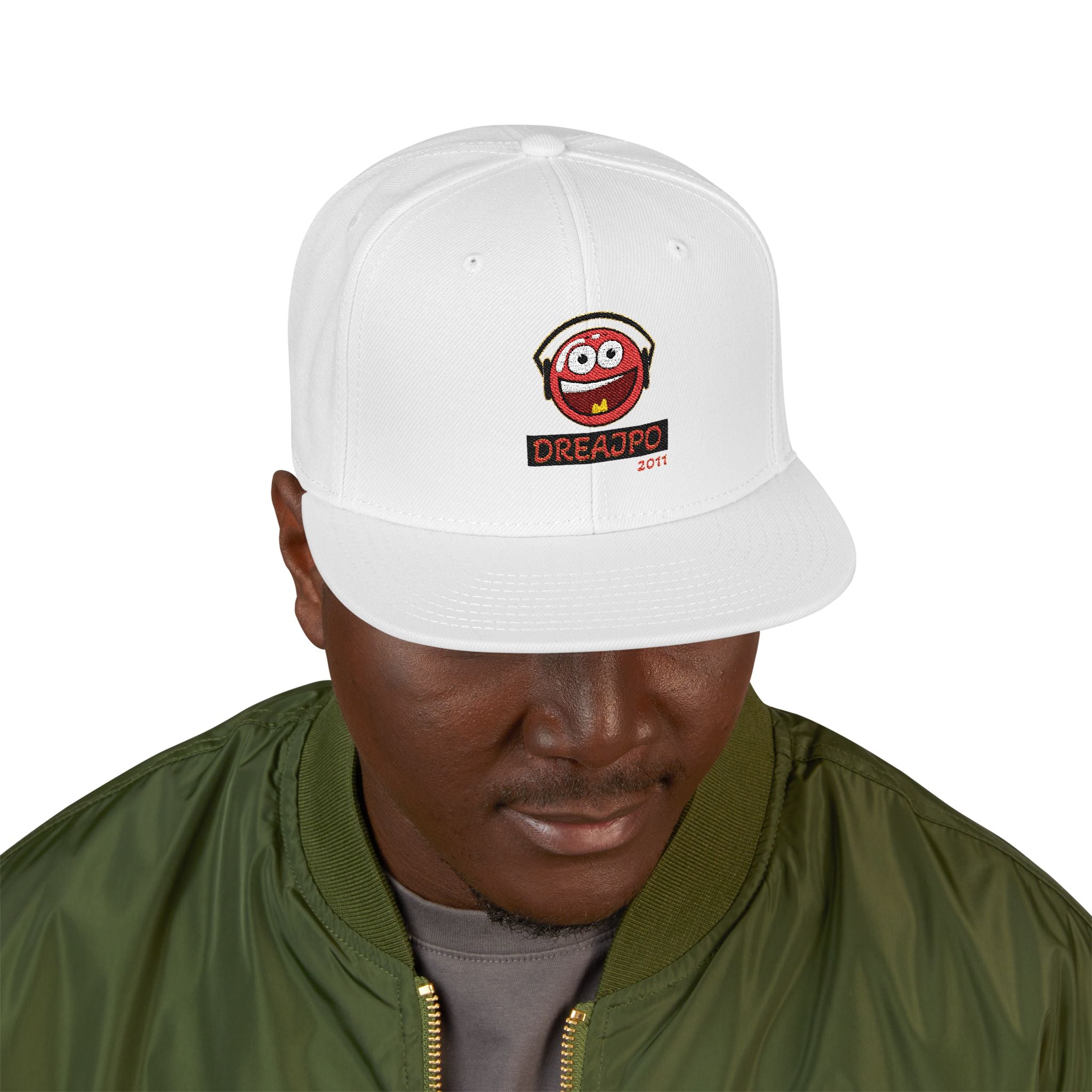 DreajPo Snapback Hat with fun logo