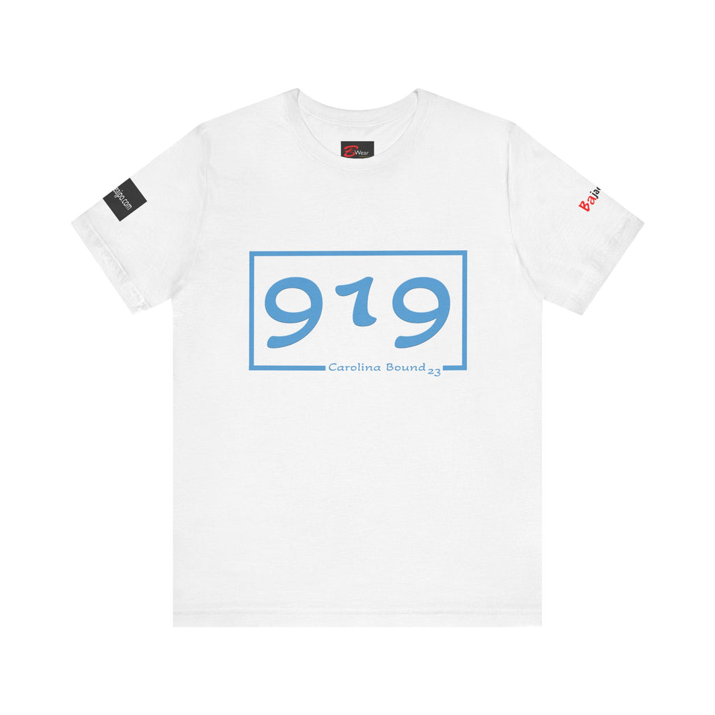 Carolina 919 Jersey Tee, Casual T-Shirt, Summer Outfit, North Carolina Apparel