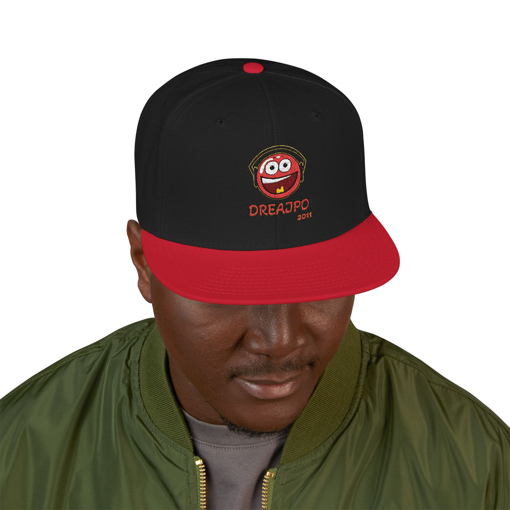 DreajPo Snapback Hat with fun logo