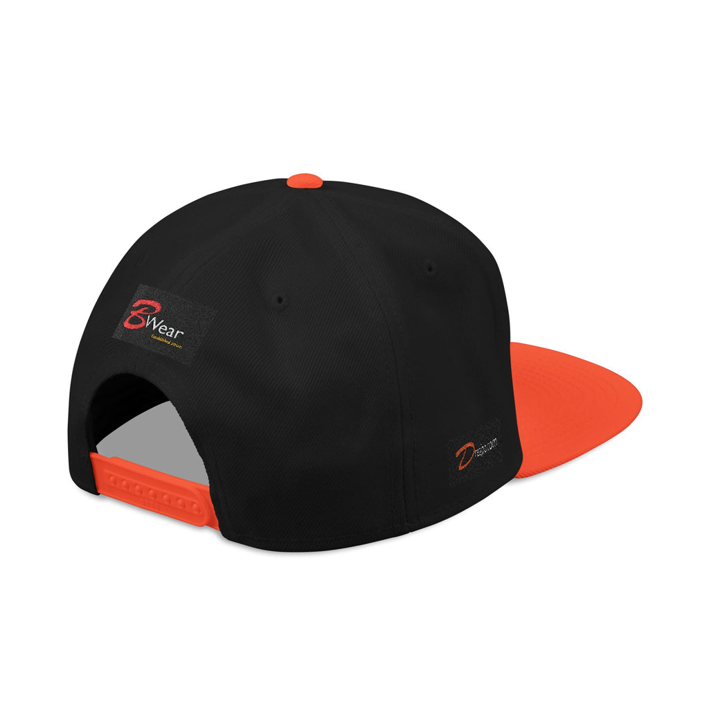 Mr Tibbs Snapback Cap with Embroidery Design