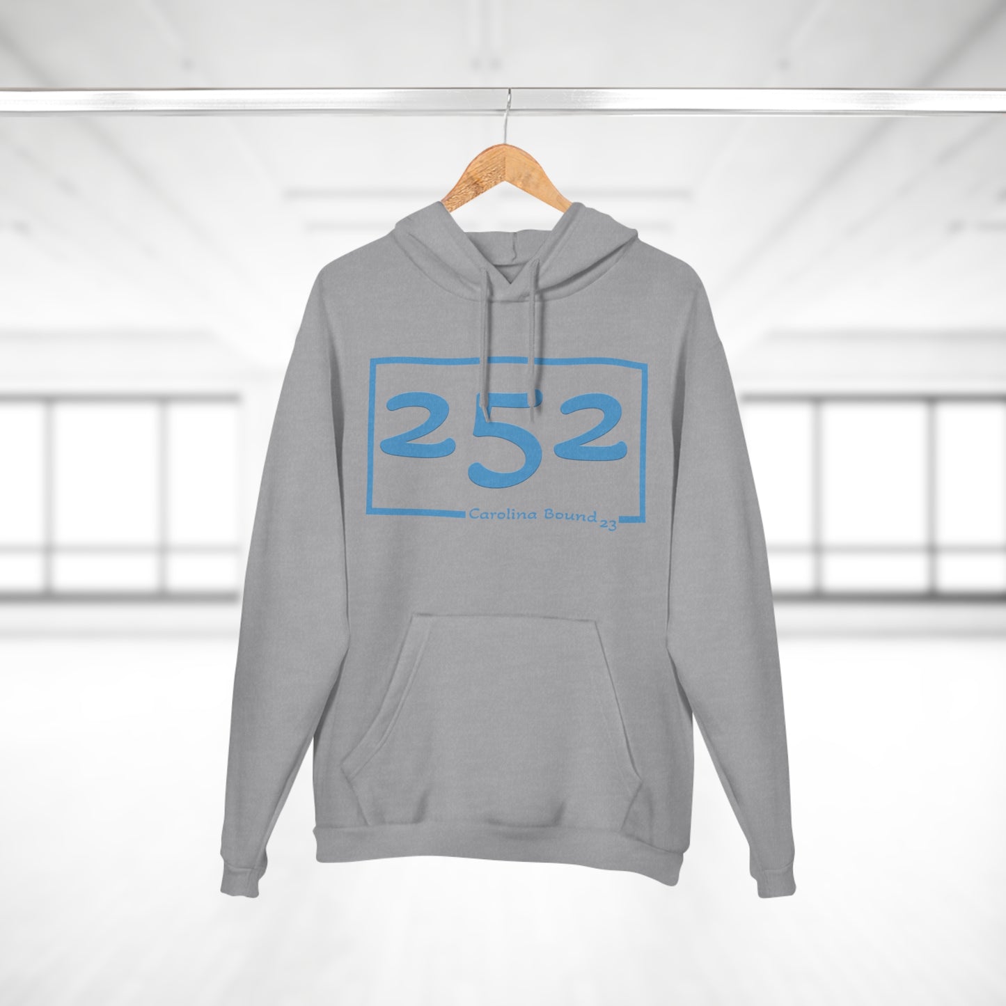 252 Coastal Vibes Unisex Pullover Hoodie - Casual Wear, Outdoor Hoodie, Summer Style