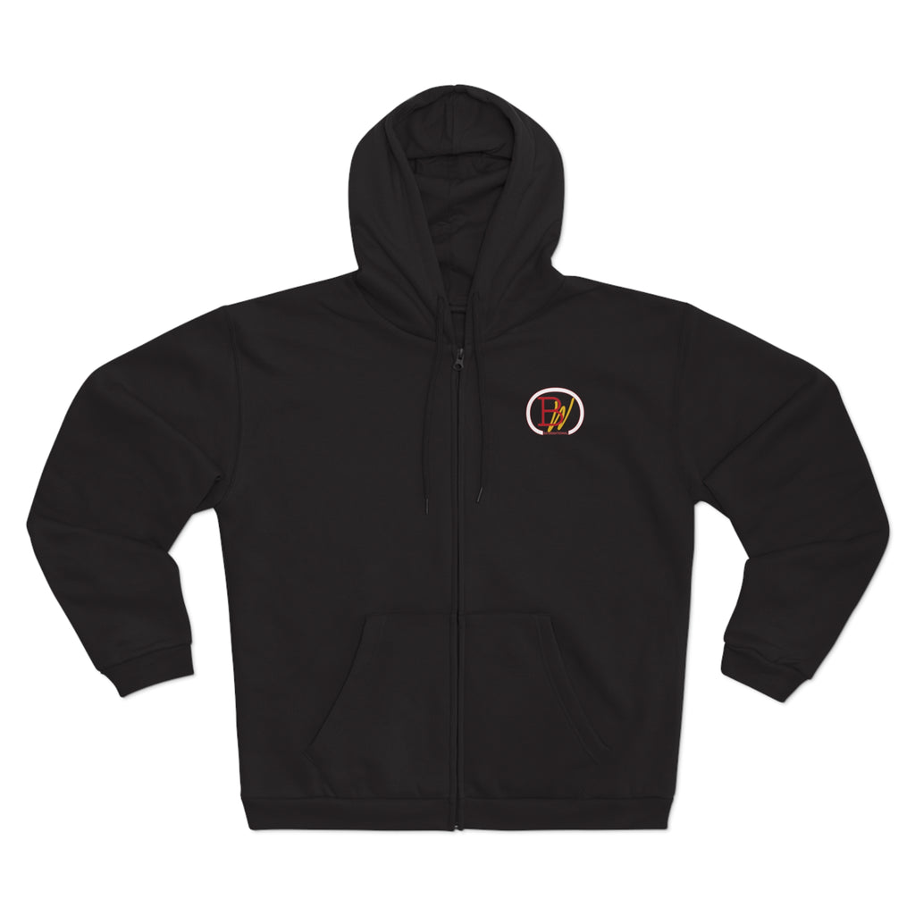 Bache Logo Hooded Zip Sweatshirt