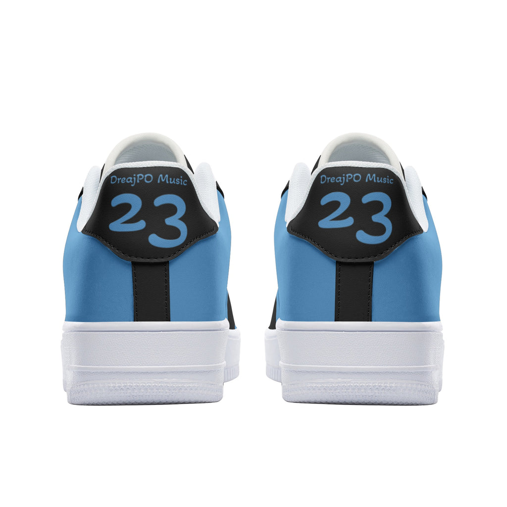 DreajPo 23 Low Top Leather Sneakers