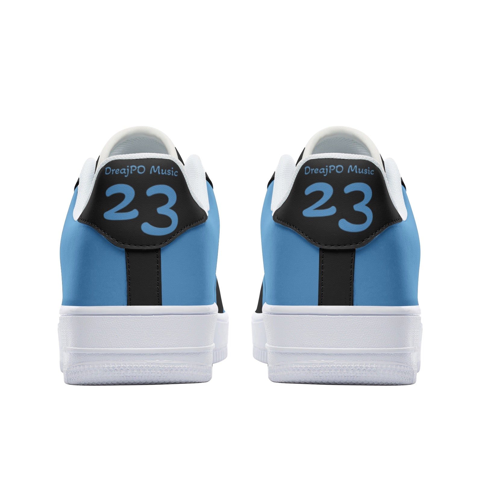 DreajPo 23 Low Top Leather Sneakers