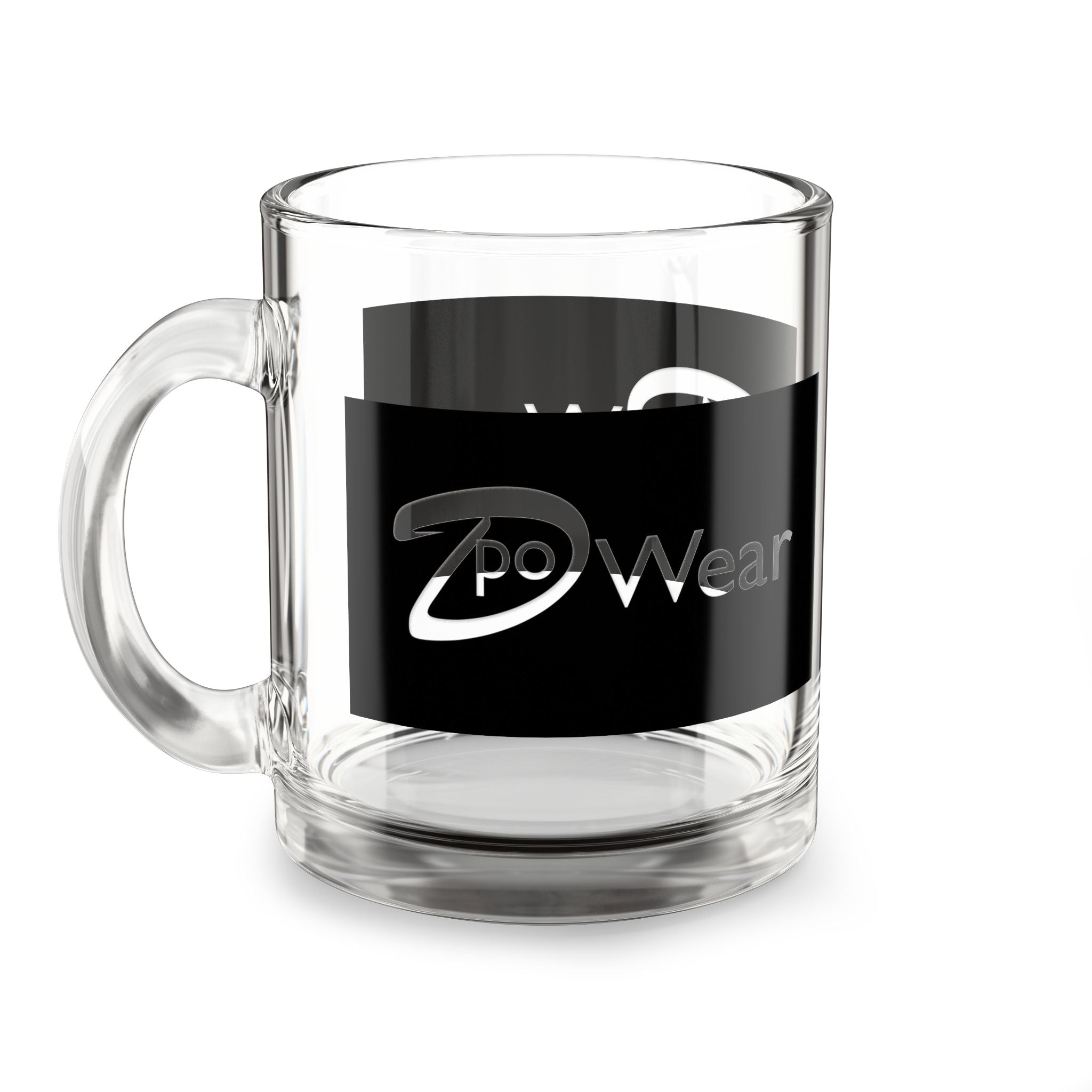 Elegant 10oz Glass Mug