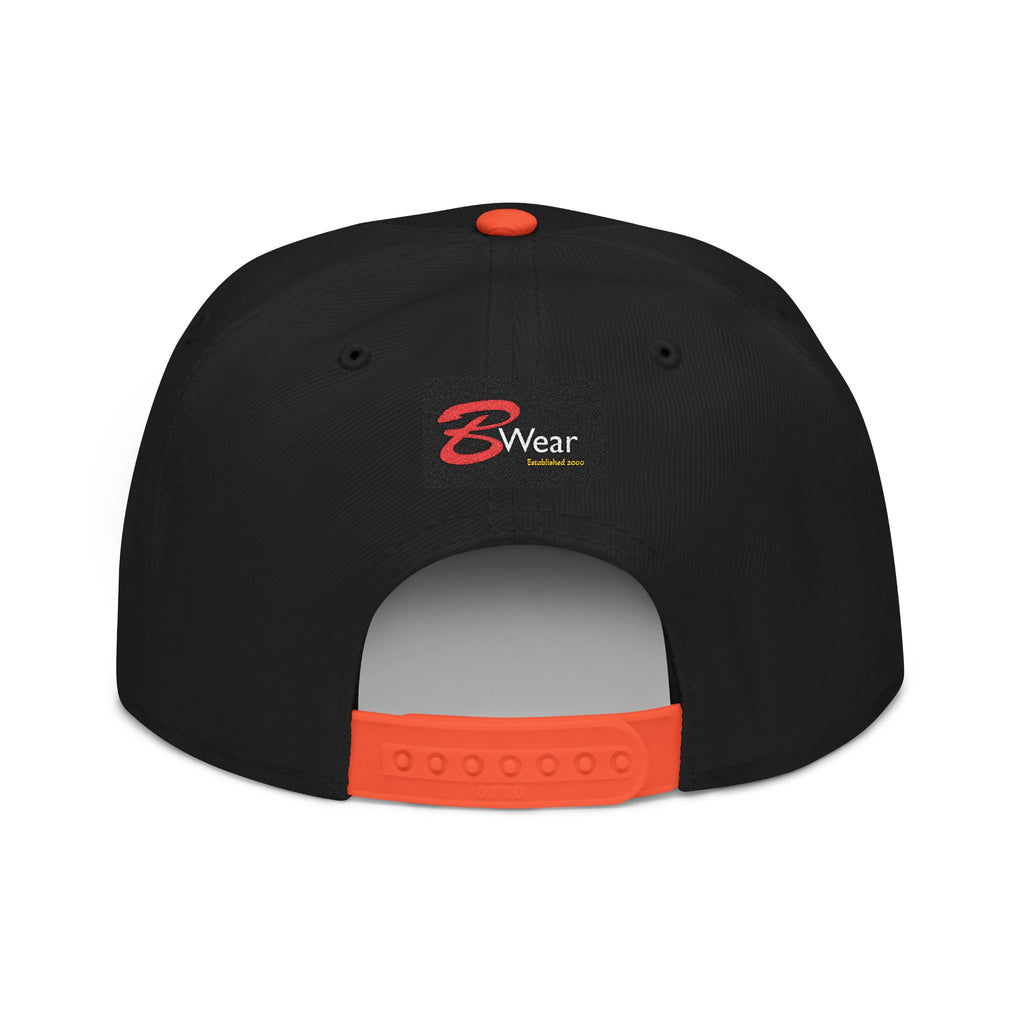 Mr Tibbs Snapback Cap with Embroidery Design