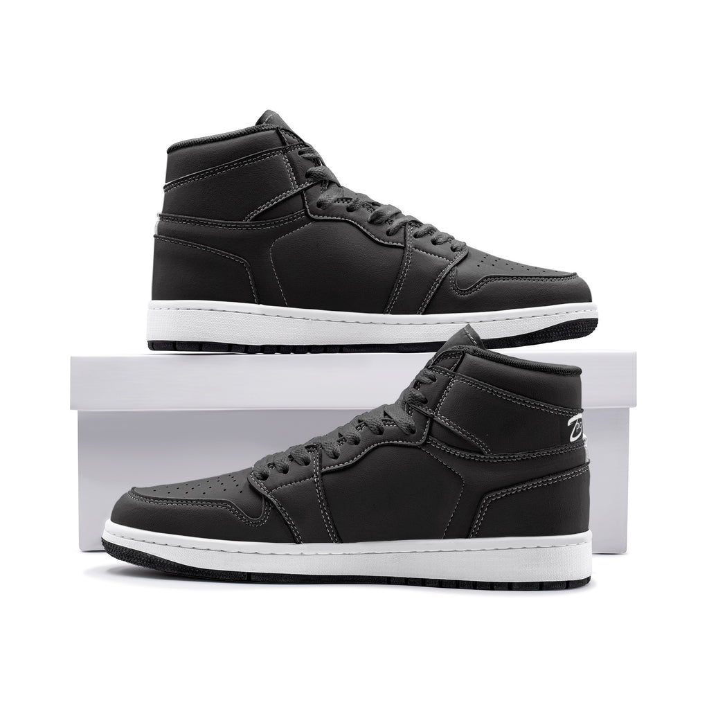 DreajPo Black Hi-Top Sneaker