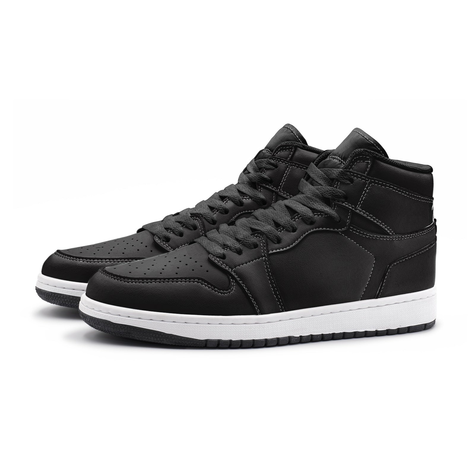 DreajPo Black Hi-Top Sneaker