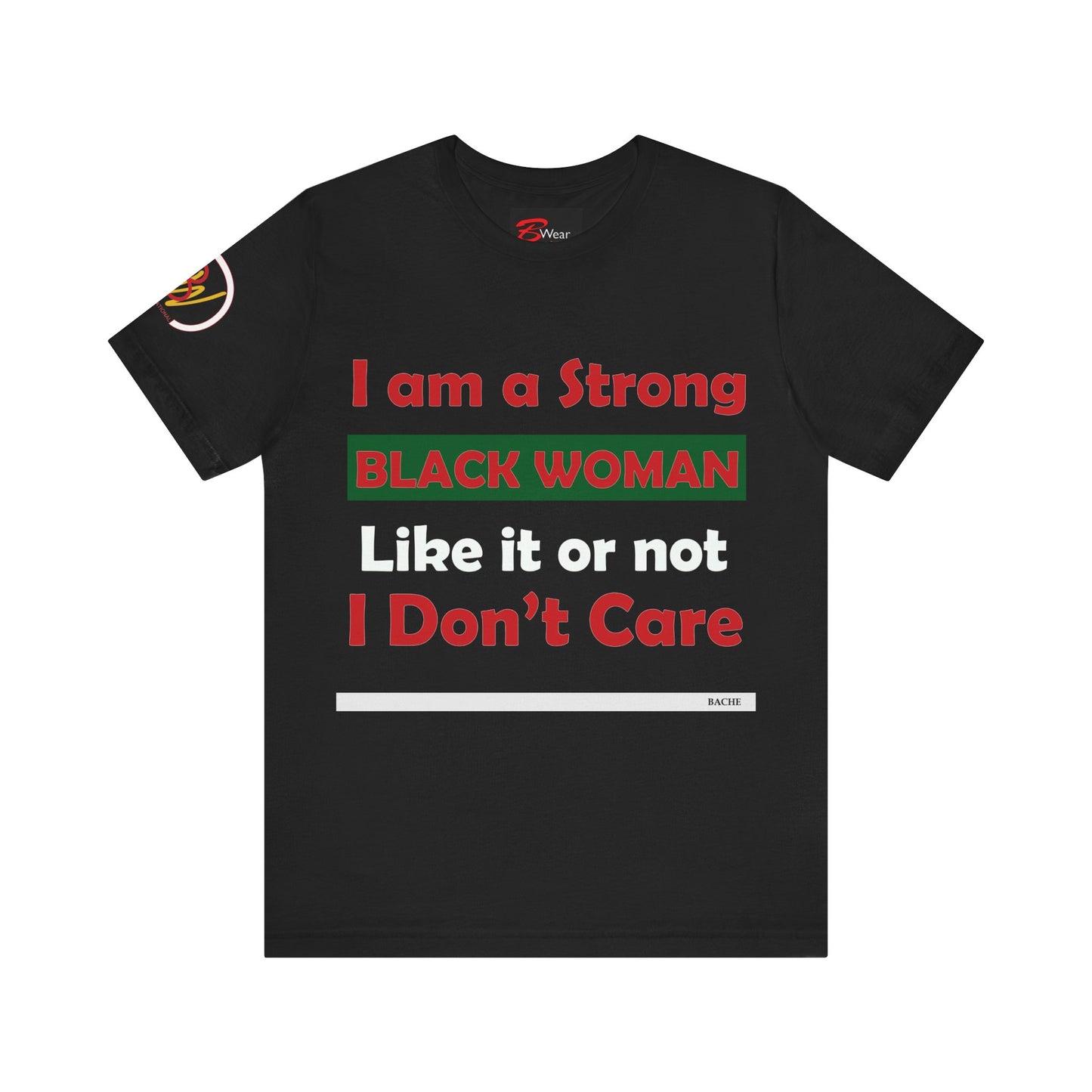 I am a Strong Black Woman Jersey Short Sleeve Tee