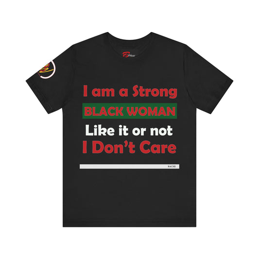 I am a Strong Black Woman Jersey Short Sleeve Tee