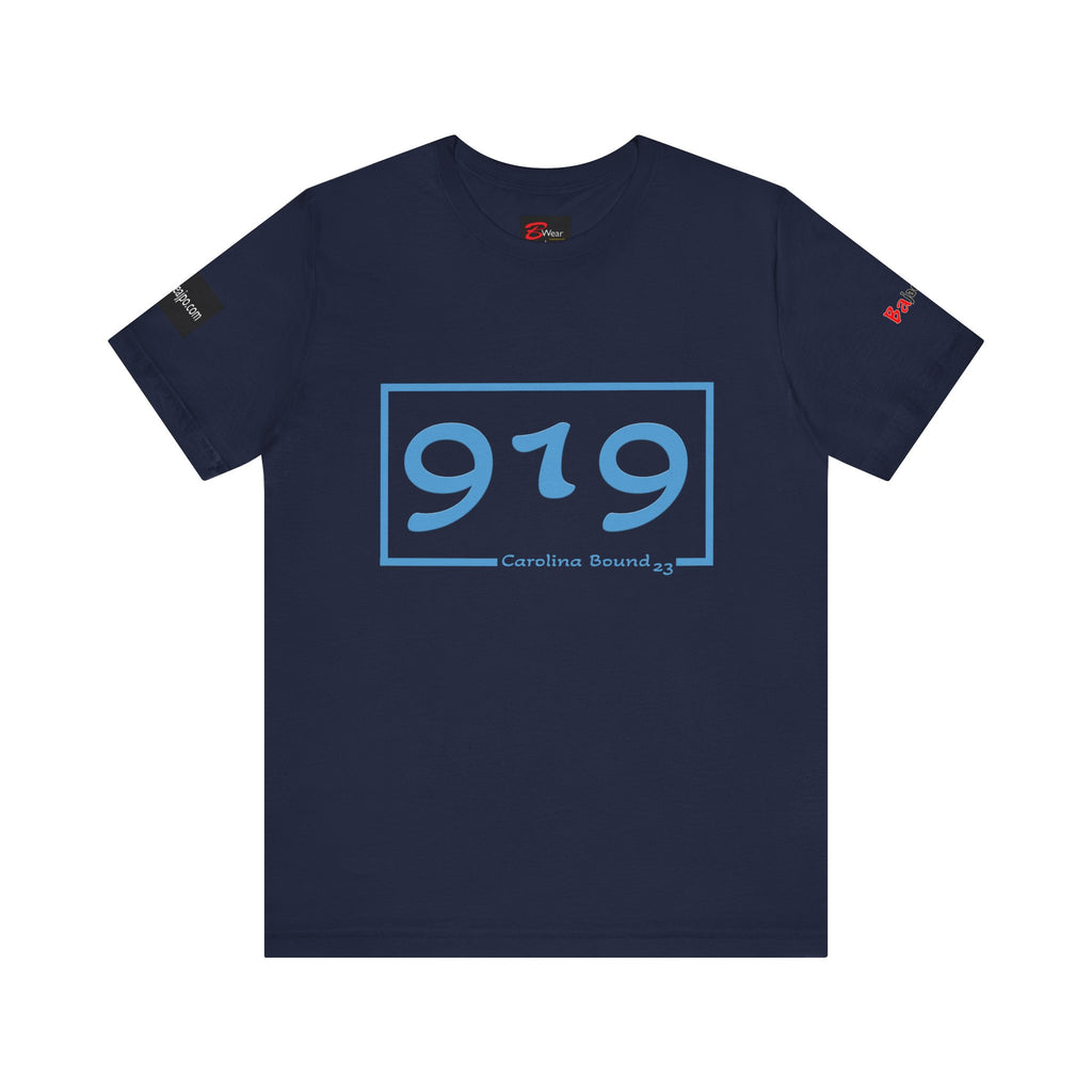 Carolina 919 Jersey Tee, Casual T-Shirt, Summer Outfit, North Carolina Apparel