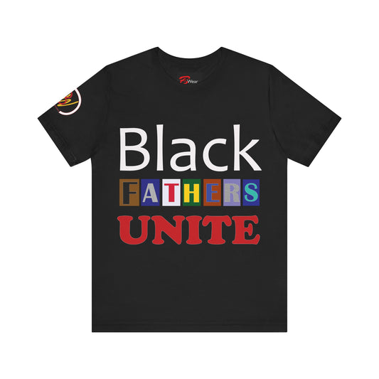 Black Fathers Unite Jersey Short Sleeve Tee