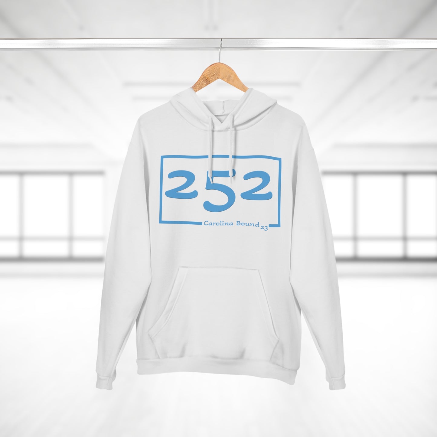 252 Coastal Vibes Unisex Pullover Hoodie - Casual Wear, Outdoor Hoodie, Summer Style